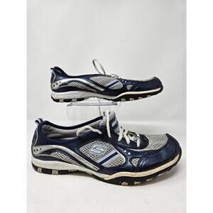 Skechers Womens Sport Muse Mystical‎ Gray & Silver Athletic Shoe Shoe 8